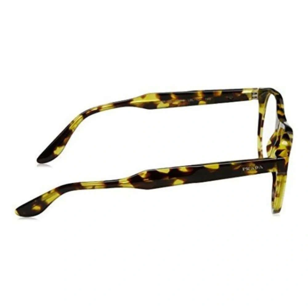 Prada 12SV Eyeglasses UBL1O1 Yellow Havana